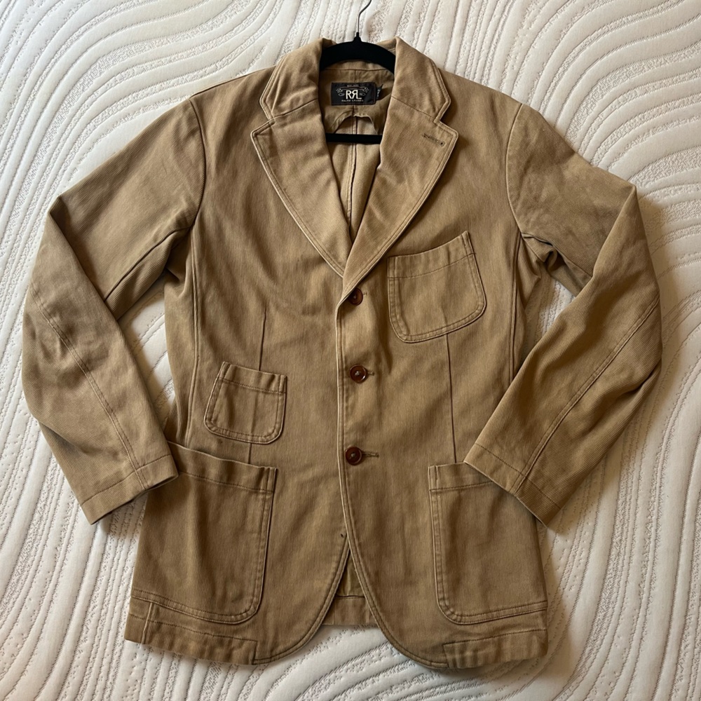 Ralph Lauren RRL Tan Sport Coat Mens XS